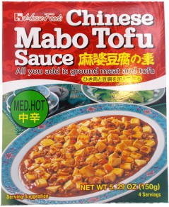 Sauce Mabo tofu