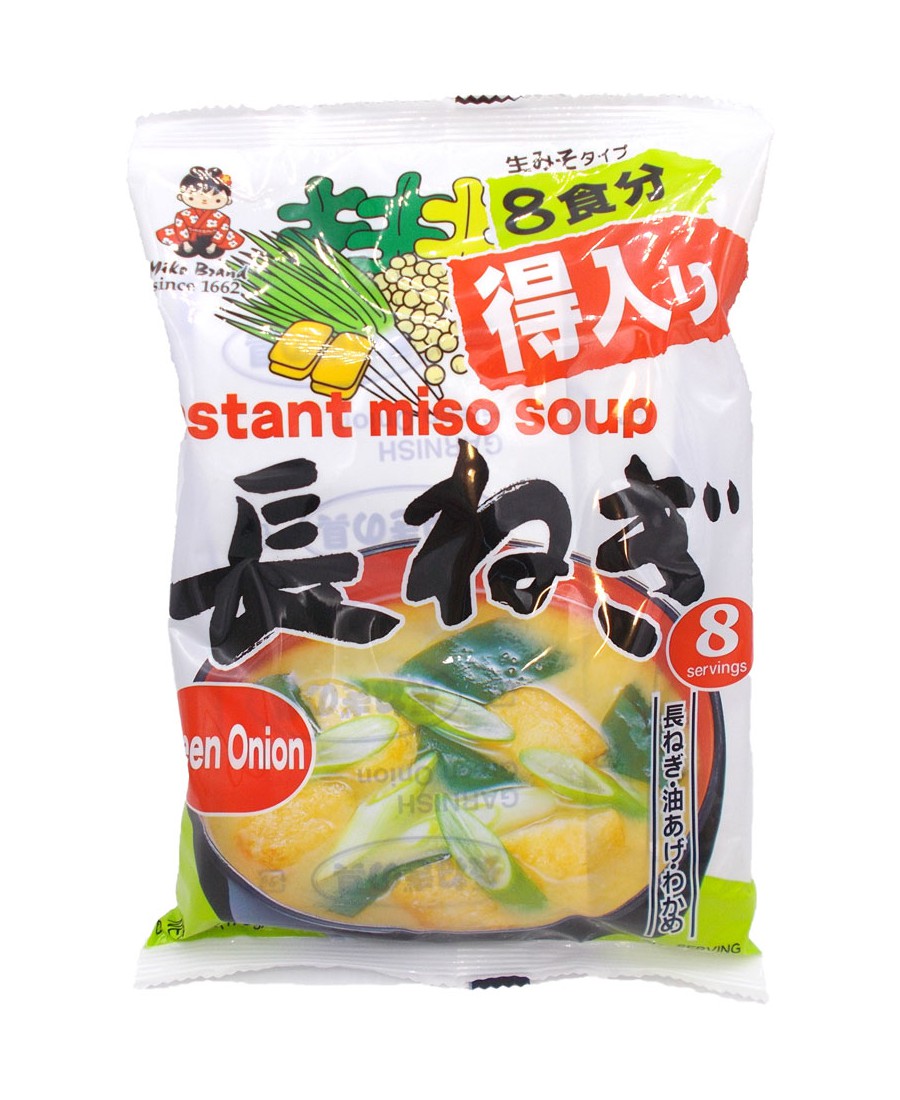 instant miso shiru soup naganegi