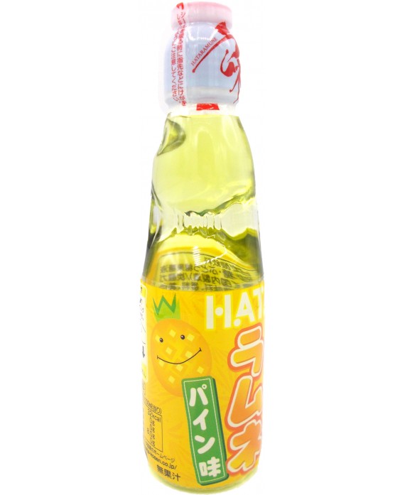 Pineapple Ramune soda