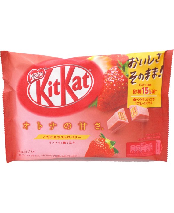 Strawberry mini KitKat