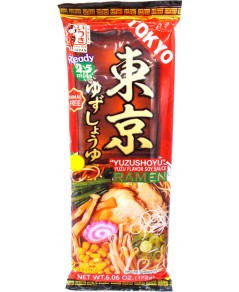 Nouilles ramen soupe sauce soja yuzu