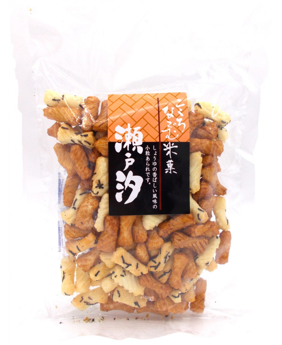 Kakinotane Snacks Japonais Biscuits Apéritifs Sembei de Riz, Set Saveur  Pimentée et Wasabi, Fait au Japon : : Epicerie