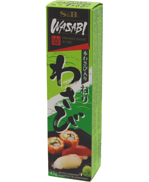 Pâte de wasabi en tube 43g