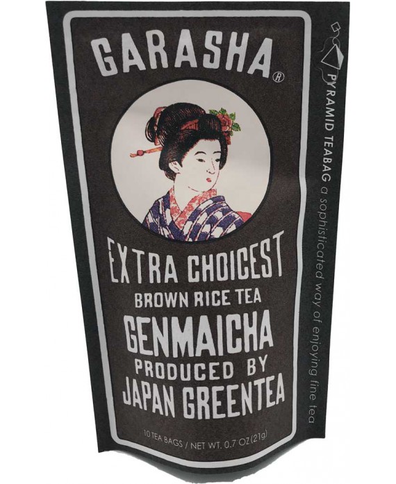 Thé vert au riz soufflé Garasha genmaicha"