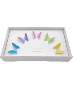 Porte baguette Papillon en vol colorés