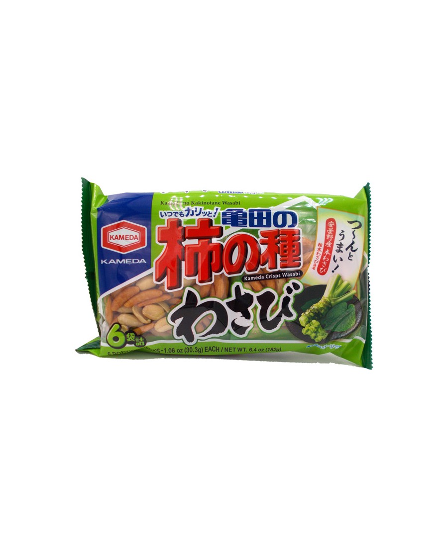 Biscuits apéritifs kakinotane wasabi